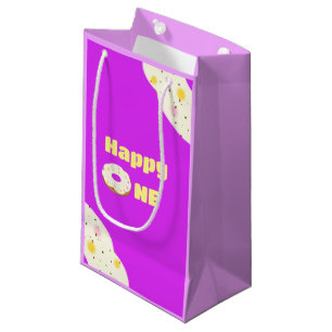 Yummy doughnut small gift bag