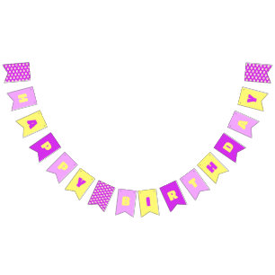 Yummy doughnuts bunting