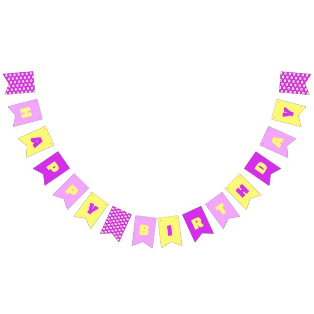 Yummy doughnuts bunting  (All)