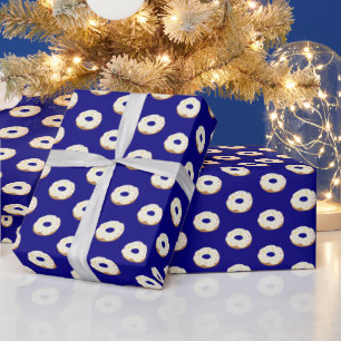 Yummy doughnuts wrapping paper