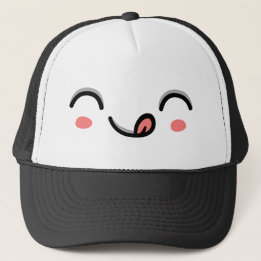 Yummy Face - Happy Jump Trucker Hat
