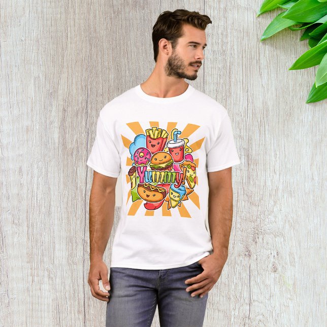 Yummy Fast Food T-Shirt (Creator Uploaded)