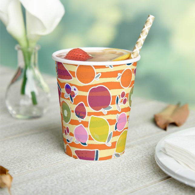 Yummy Fruits Paper Cups (Insitu)
