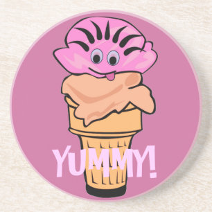Yummy Ice Cream Coaster