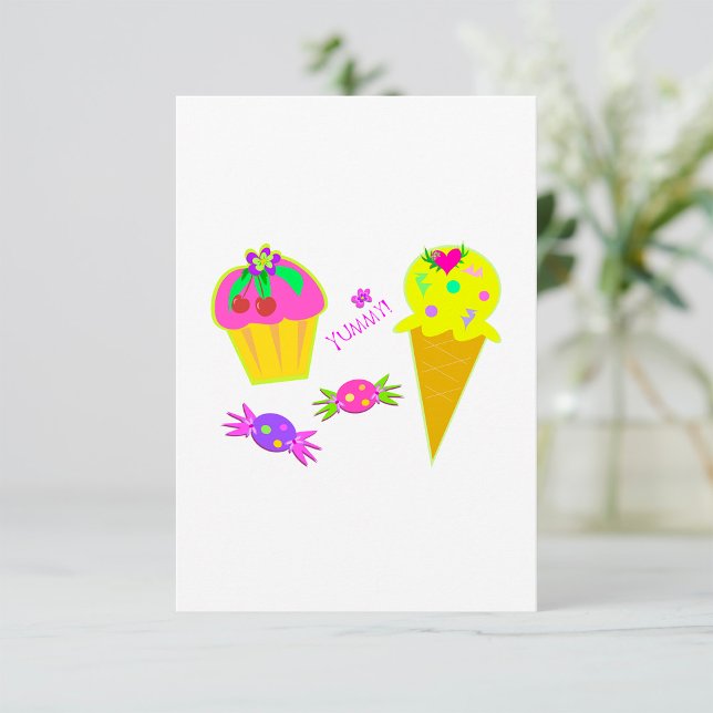 Yummy Ice Cream Invitations (Creator Uploaded)