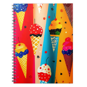 Yummy Ice Cream Notebook