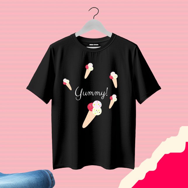 Yummy ice cream T-Shirt (Creator Uploaded)