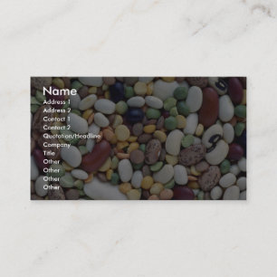 Yummy Mixed beans Business Card