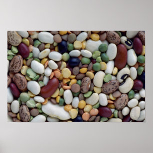 Yummy Mixed beans Poster