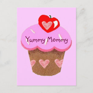 Yummy Mummy, Cupcake for Mum Postcard