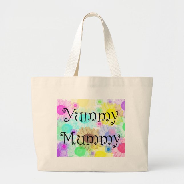 yummy mummy flowers bag (Front)