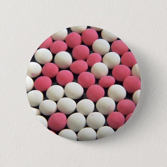 Yummy Peppermints 6 Cm Round Badge (Front)