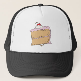 yummy piece of cake trucker hat
