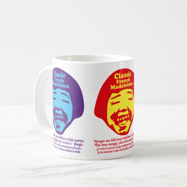 yummy smile coffee mug (Front Left)