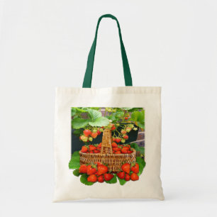 Yummy  Strawberries Tote Bag