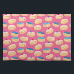 Yummy Sufganiyot Jelly Doughnuts Hanukkah Pattern Placemat<br><div class="desc">Yummy Sufganiyot Jelly Doughnuts Hanukkah Pattern. Sufganiyah Chanukah,  assorted jelly donoughts.</div>