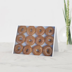 YUMMY SWEET DONUTS CARD