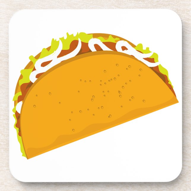 Yummy Taco Coaster (Front)