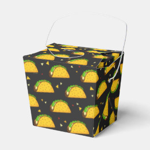 Yummy Taco Pattern Favour Box