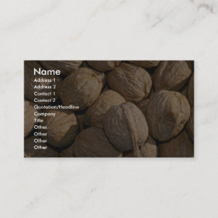 Yummy Walnuts Business Card