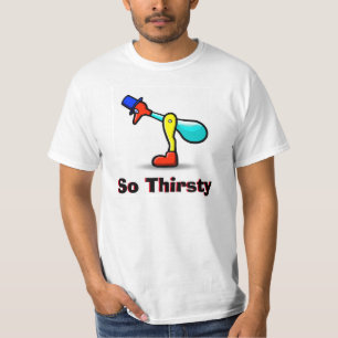 Yummy's Official "So Thirsty" T w/ Drinky bird T-Shirt