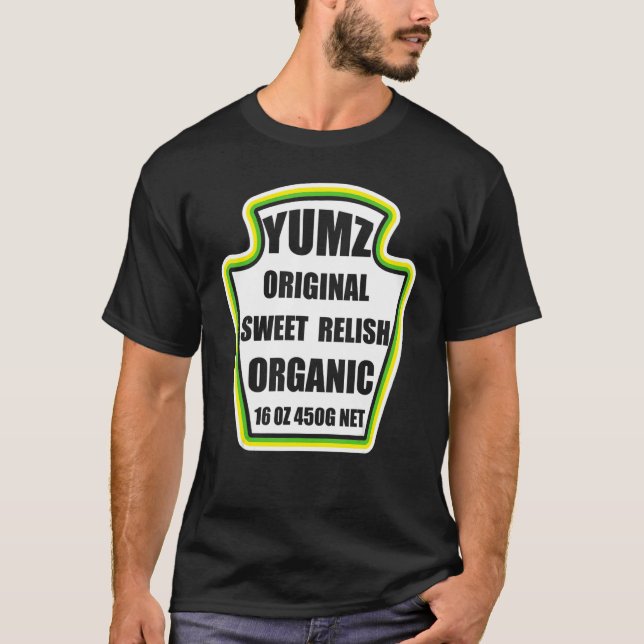 Yumz Original Sweet Relish Organic Costume T-Shirt (Front)