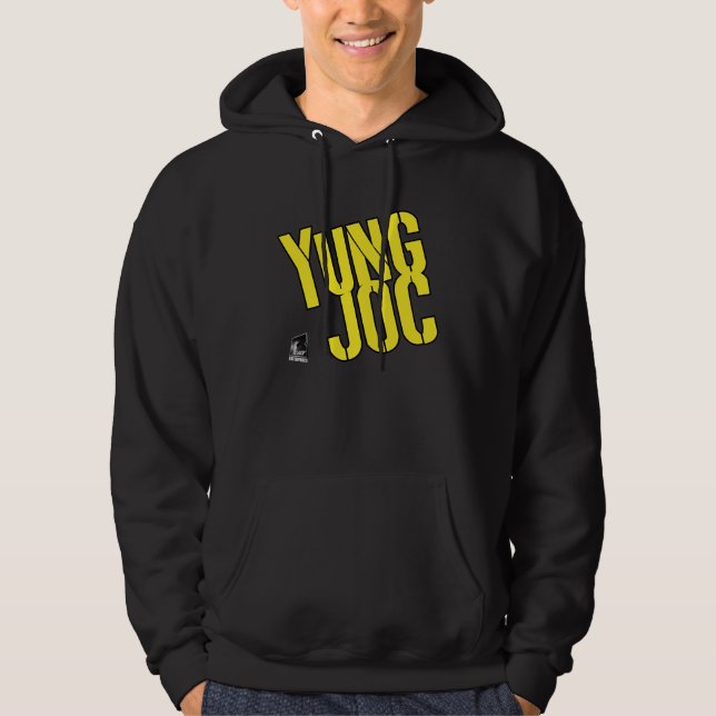 Yung Joc Yellow Logo Hoodie (Front)