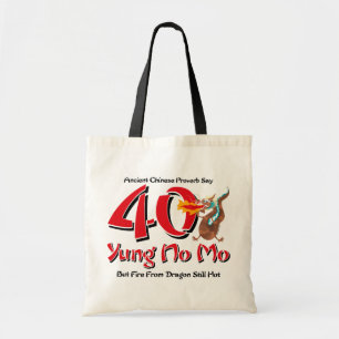 Yung No Mo 40th Birthday Tote Bag
