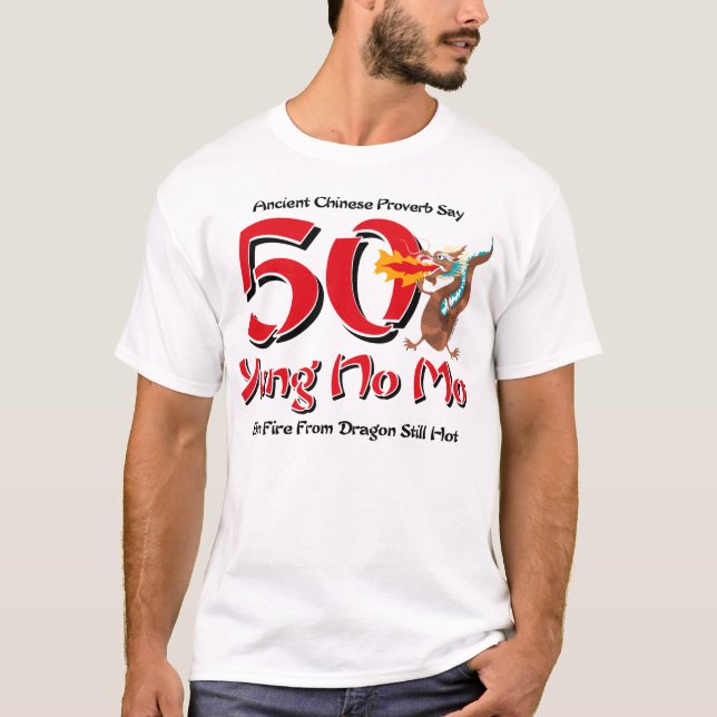 Yung No Mo 50th Birthday T-Shirt (Front)