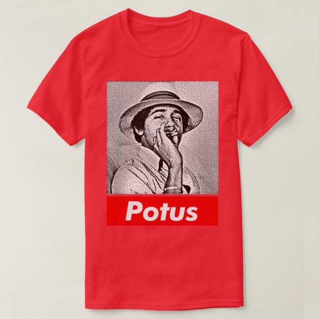 Yung Obama Prez T-Shirt (Design Front)