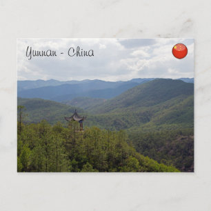 Yunnan Mountains, Shaxi, Yunnan - China Postcard