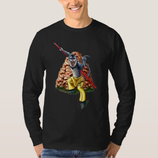 Yunnan Snob Nosed Monkey protecting his mushrooms T-Shirt