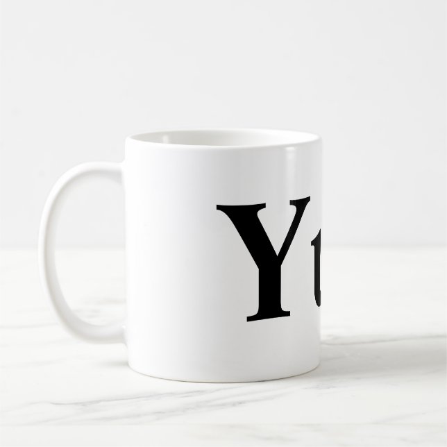 Yup. Coffee Mug (Left)