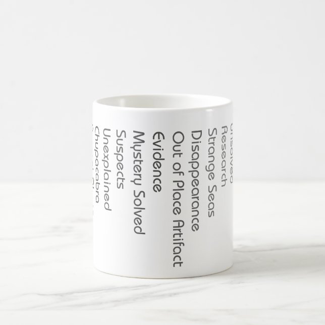 Yup, it's a mug (Center)