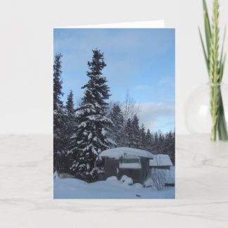 Yup'ik Maqii (Steam bath) Dillingham, Alaska Card