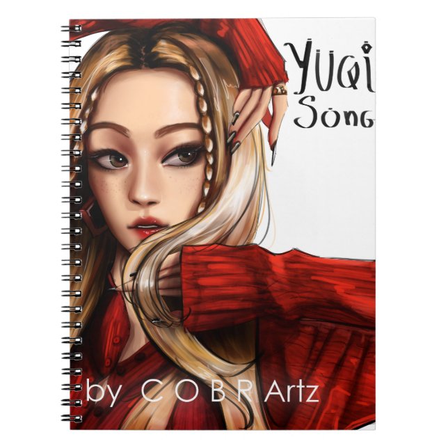 Yuqi Song G-Idle notebook (Front)