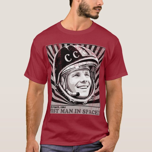 Yuri Gagarin Юрий Гагарин T-Shirt (Front)