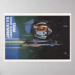 Yuri Gagarin Poster