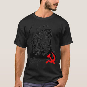 Yuri Gagarin USSR Roscosmos Cosmonaut T-Shirt