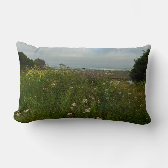 Yurok Loop Trail at Redwood National Park Lumbar Cushion (Front)