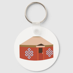 Yurt Key Ring