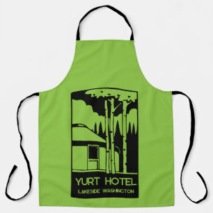 Yurt Living And Vacation Promotion Apron