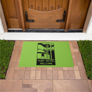 Yurt Living And Vacation Promotion Doormat