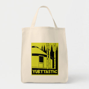 Yurt Living In Nature Tote Bag
