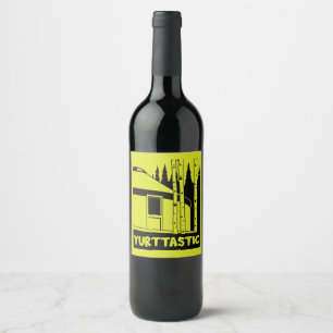 Yurt Living In Nature Wine Label