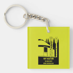 Yurt Vacation Rentals Key Ring