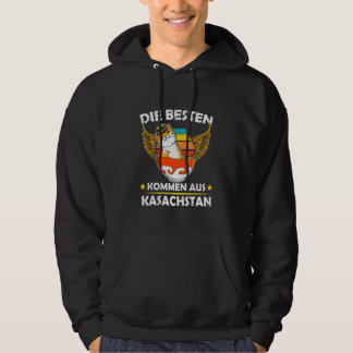 Yurta Republic of Kazakhstan Qazaqstan Kazakh flag Hoodie