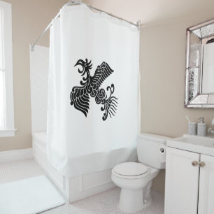 Yusoku Phoenix Shower Curtain