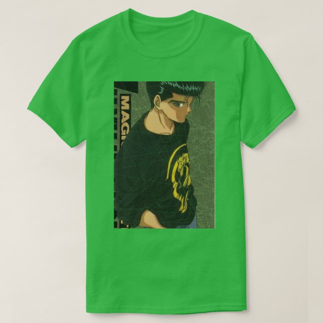 Yusuke Urameshi YuYu Hakusho T-Shirt (Design Front)