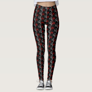 Yuto-da Leggings [Blk - Coloured]